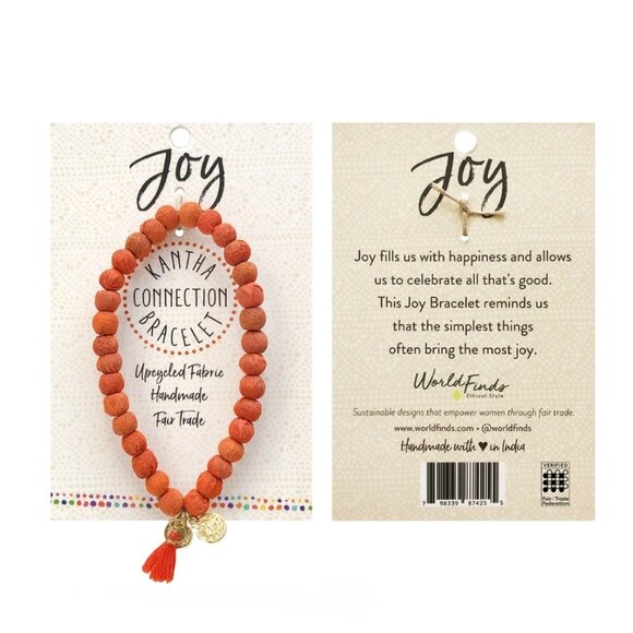 [Worldfinds] JOY Kantha Boho Bracelet - Picture 2 of 4